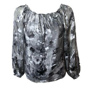 White House Black Market Women’s Medium Scoopneck Blouse